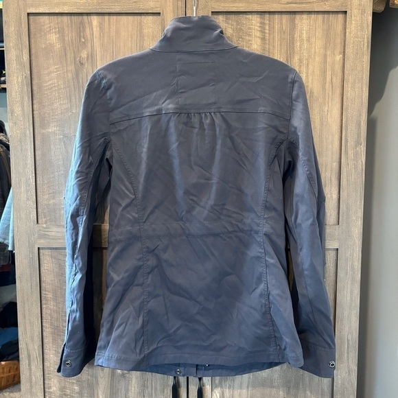 Prana Halle Utility Jacket XS Waist Cinch Gray - Picture 4 of 13